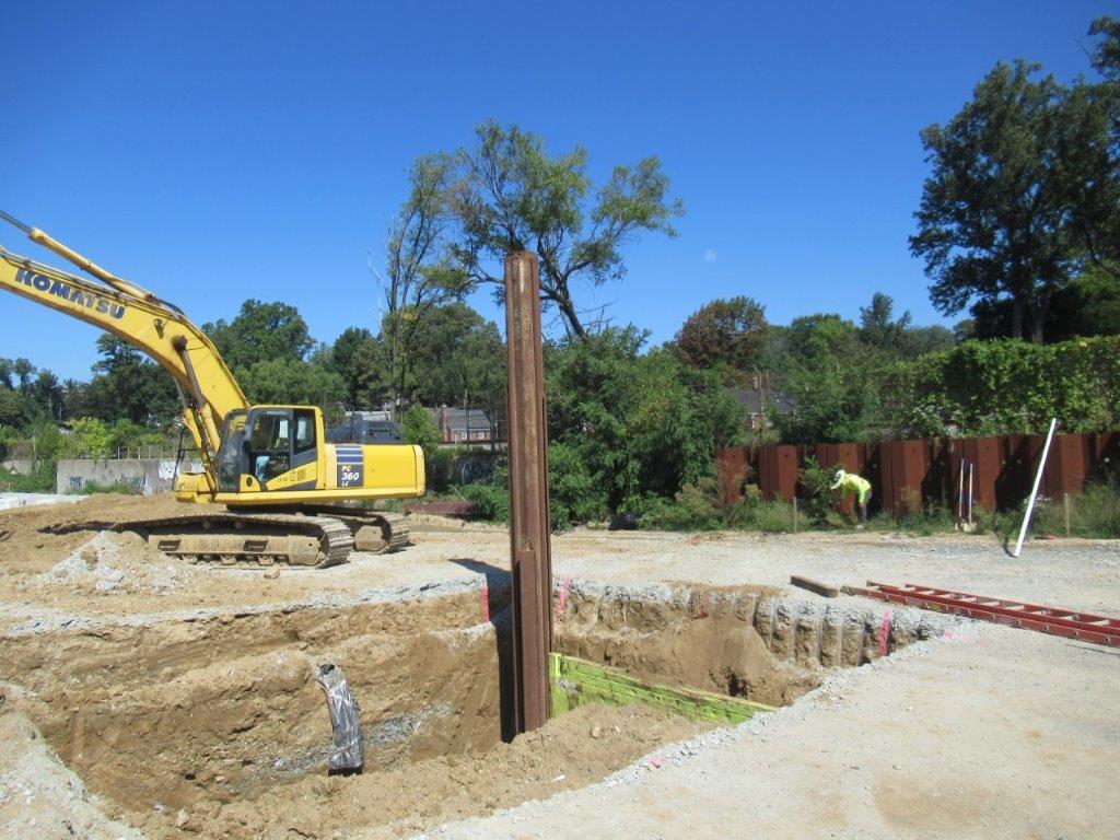 Slide Rail Systems|3 & 4-Sided Pit Project Gallery - TrenchTech, Inc.