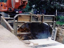 Steel Trench Box in Steel Trench Box