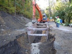 Steel Trench Box in Steel Trench Box