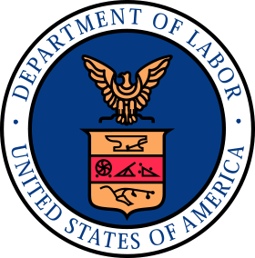 US Dept of Labor logo