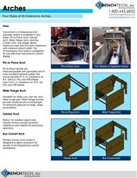Trench Box Arches - Catalog