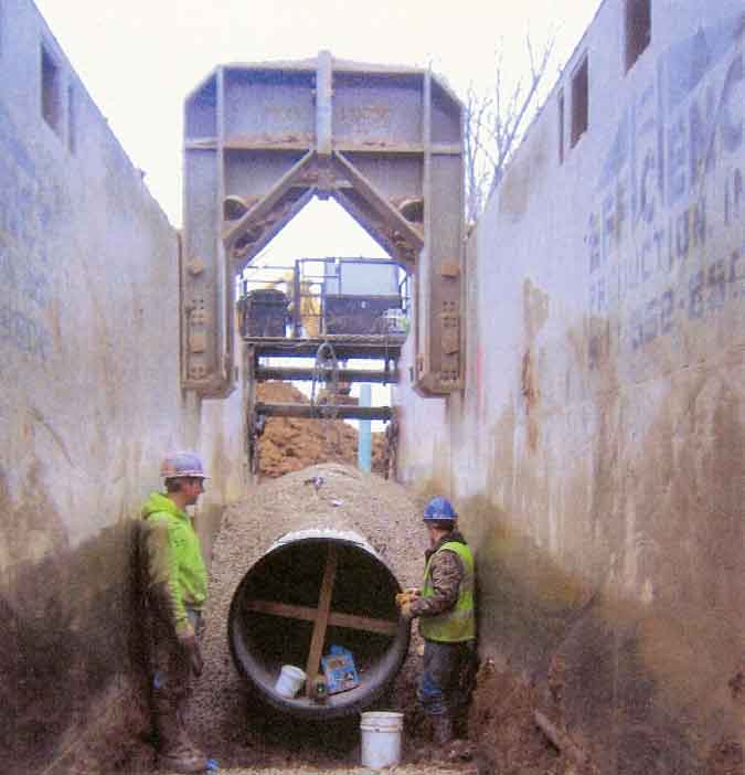 Steel Trench Box,Arches and Spreaders success story