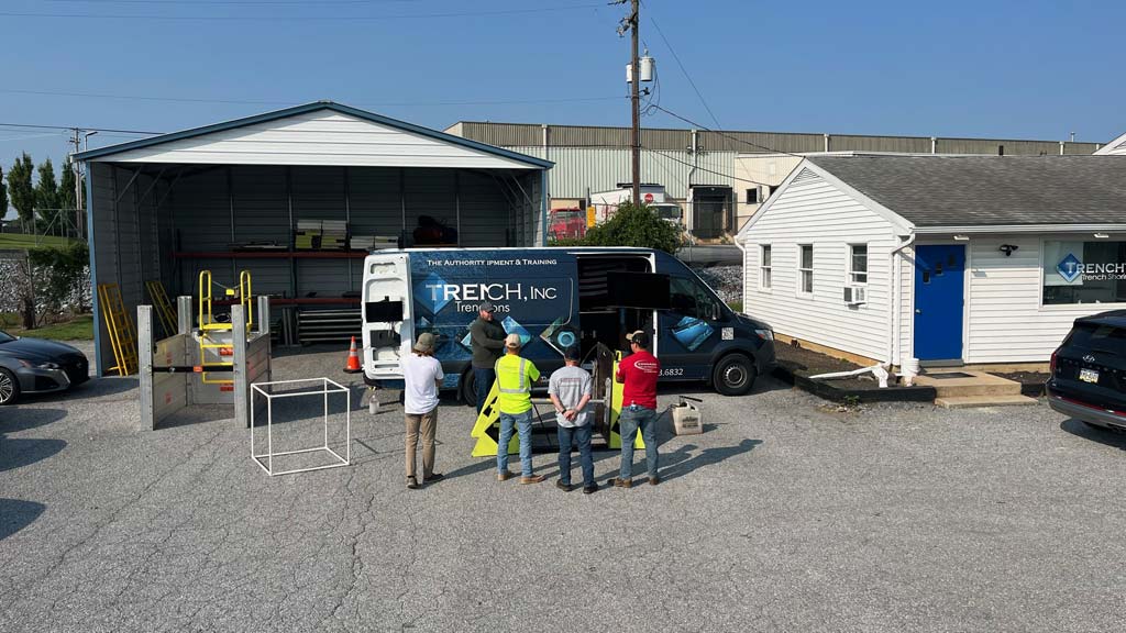 Trench Safety Demo Van - Command Site 2
