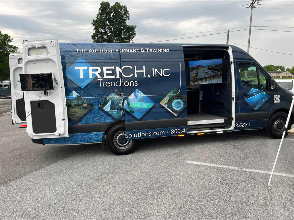 Trench Safety demo van 1
