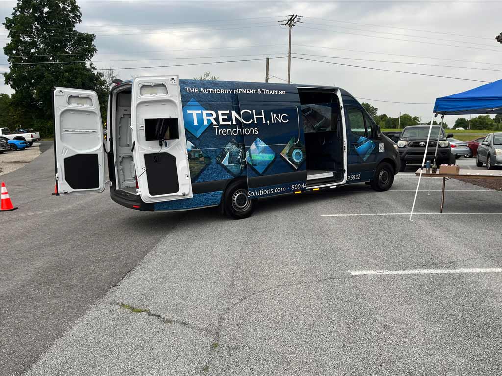 Trench Safety demo van 2